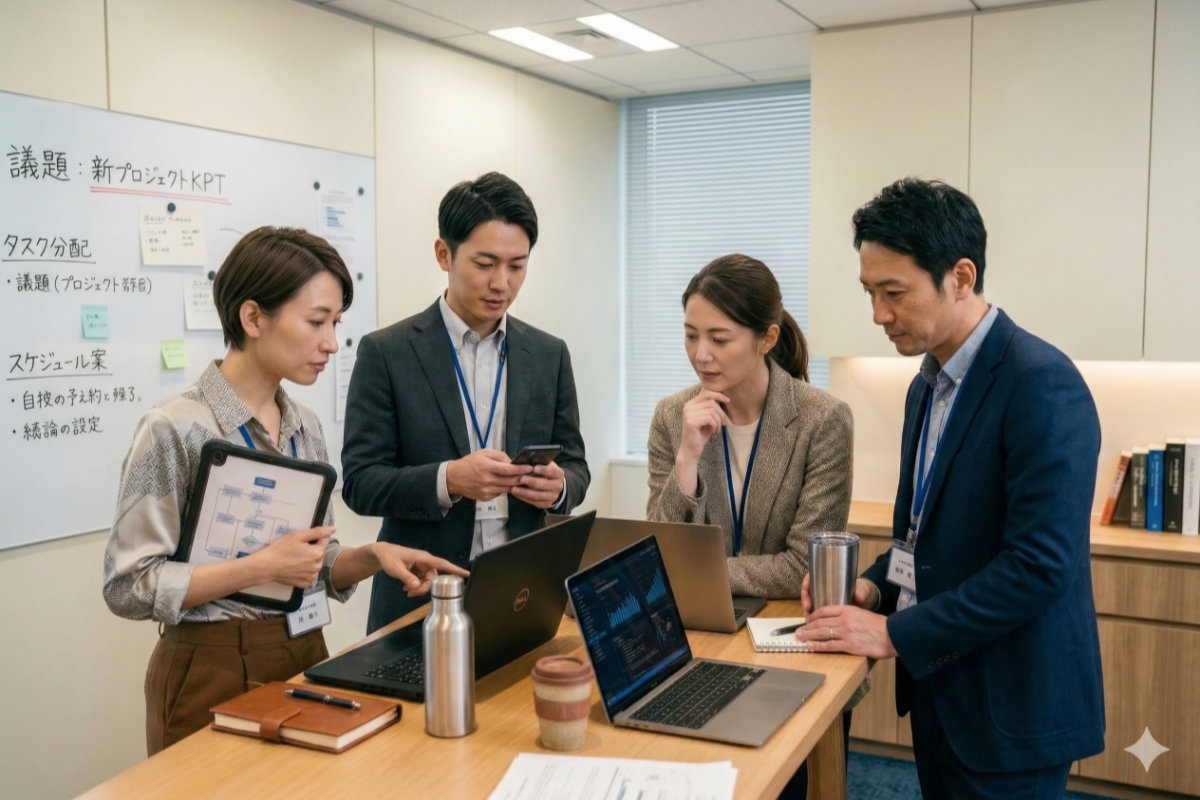 オフィスと応接スペースのイメージ