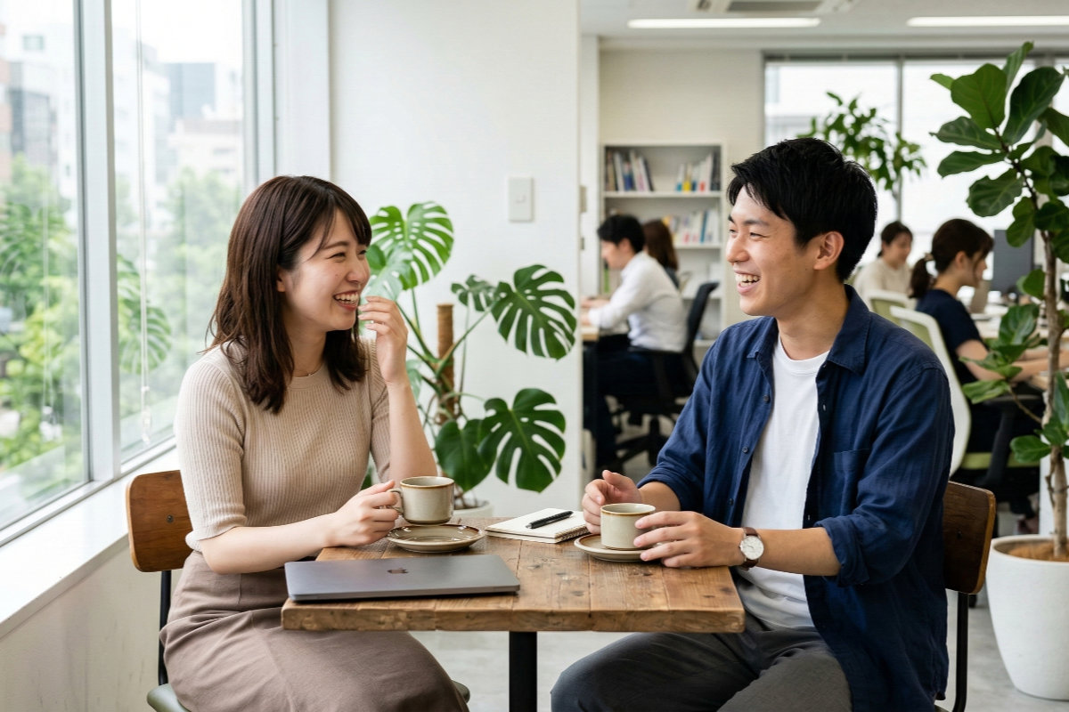 チームで働くスタッフのイメージ